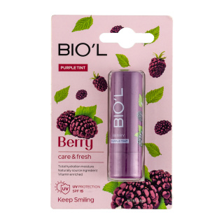 8158100003-2024108113015418 بالم لب رنگی بیول مدل Berry با SPF15 - Image 1