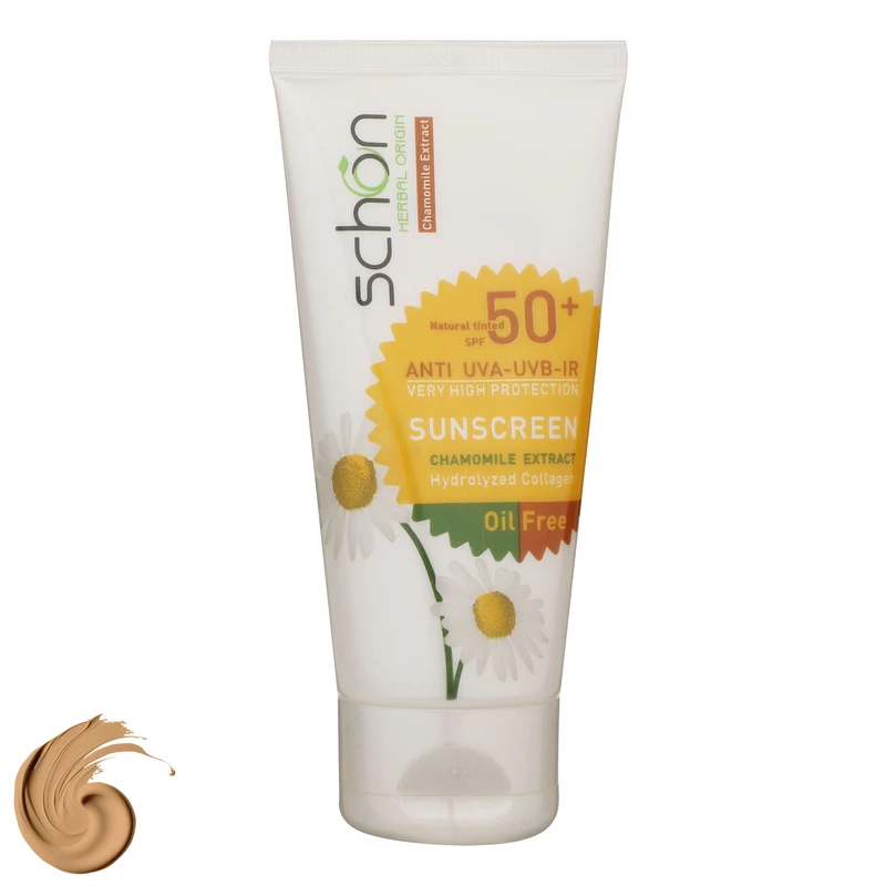 xfdud vk'd ضدآفتاب فاقد چربی رنگ طبیعی شون spf 50 - Image 1