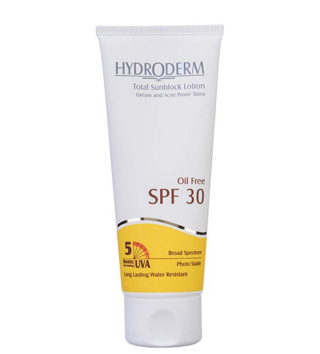 هیدام ضد آفتاب بي رنگ هيدرودرم spf 30 حجم 75 میلی لیتر - Image 1