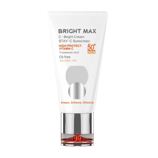 برایت کرم ضد آفتاب رنگی برایت مکس دارای SPF50 حاوی ویتامین C حجم 50 میلی لیتر - Image 1