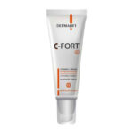 کرم صورت درمالیفت مدل C-Fort حاوی ویتامین C پوست چرب حجم 40 میلی لیتر - Image 2